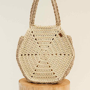 Sac Marron et Beige
